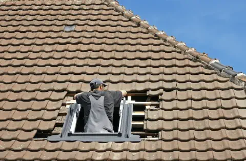 Pose de velux à Bords